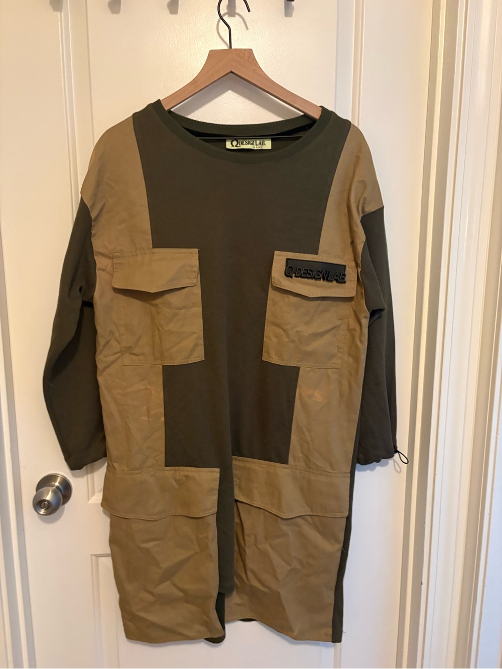 Q Design Lab Utility Dress size L